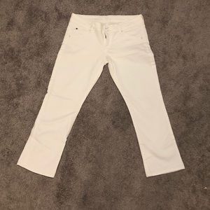 White Hudson Beth Jeans Crop size 29